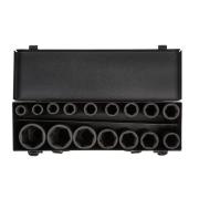 Набор головок ударных 1/2" 16 пр. 6 гр. 10-32 мм L=78 мм кейс Airline