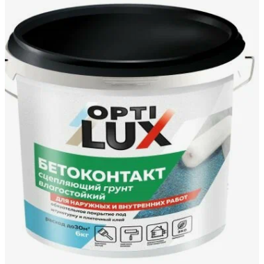 Бетонконтакт ОПТИЛЮКС д/наруж/внутр.р. 3кг (И)