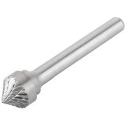 Шарошка карбидная, штифт 6 мм, тип "K", зенкер 90 градусов 12х6х51 мм ФИТ