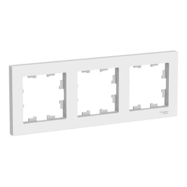 Рамка "Atlasdesign" 3 пост.Белый Schneider Electric