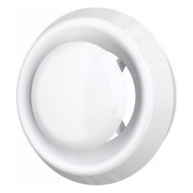 Вентилятор анемостат приточно-вытяжной с фланцем d-100мм, А100Ф