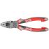 Плоскогубцы комбинированные "Эталон", crv сталь, ребра жесткости на губках, тефлоновое покрытие, 3К прорезиненные ручки 200 мм
