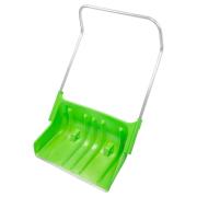 Движок для уборки снега 810х535х1300мм, пластиковый, алюминиевая рукоятка, салатовый, Сибртех