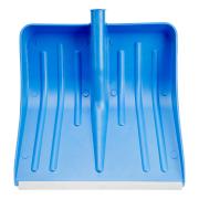 Лопата для уборки снега  420х425мм без черенка, пластиковая, тулейка D30-32, СИНЯЯ, Сибртех