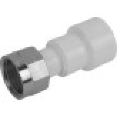 Муфта с накидной гайкой, D25-3/4", (50шт/кор.)