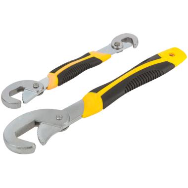 Ключи универсальные, прорезиненные ручки, 2 шт. ( 9-22 мм; 23-32 мм ) ФИТ