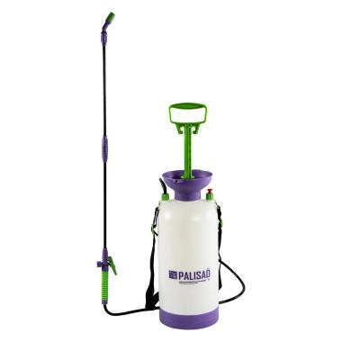 Опрыскиватель ручной усиленный с горловиной 7 л, с насосом, шлангом и разбрызгивателем, Palisad