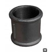 Муфта чугунная ДУ 20мм, 3/4",ГОСТ