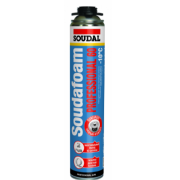 Пена монтажная SOUDAL Soudafoam Professional 60л 750мл проф.зимняя от -10°C (12шт/кор.,56кор./палл)