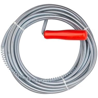 Трос сантехнический для чистки труб 10 м x 9,0 мм ФИТ