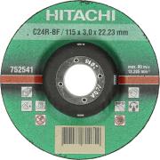 Круг отрезной по камню НITACHI 230 х 3,0 х 22,2 вогнутый