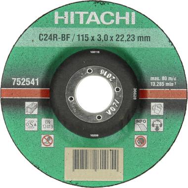 Круг отрезной по камню НITACHI 230 х 3,0 х 22,2 вогнутый