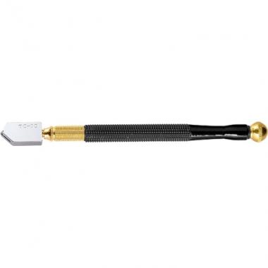 Стеклорез однороликовый, металлическая рукоятка, до 10 мм, МАТРИКС