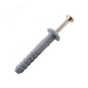 Дюбель-гвоздь полипропиленовый,  6х40  (50шт/уп)