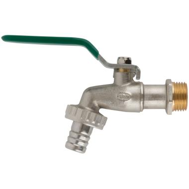 Кран водозаборный, латунный сплав 1/2''