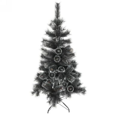 Елка "Звездная пыль" 150 см, леска, темный иней, 150 ветки, 184-503