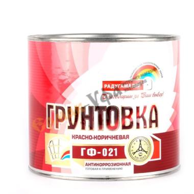 Грунт ГФ-021 РАДУГА красно-кор. 1,9кг Х