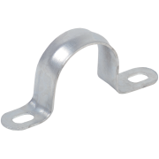 Скоба металл.двухлапковая с внутр.d16-17мм