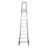 Стремянка 9 ступеней стальная с алюминиевыми ступенями 2,64м (h площадки 1,85м), до 150 кг, Сибртех