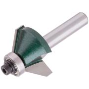 Фреза кромочная конусная с нижним подшипником dxhxl=30х12х57,3 мм