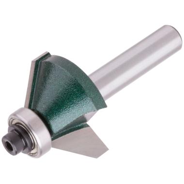 Фреза кромочная конусная с нижним подшипником dxhxl=30х12х57,3 мм