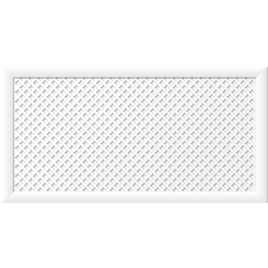 Экран для радиатора 1200*600, Готико белый