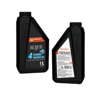 Зимнее масло для 4-х тактных двигателей SAE5W-30 DAEWOO