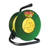 Удлинитель-катушка 4гн.20м с/з ПВС 3500Вт 3х1мм2