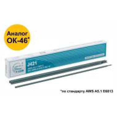 Электроды J421 "bridge" (аналог ОК46) для низкоуглеродистых сталей 3,2 мм х 350 мм (коробка 1 кг)