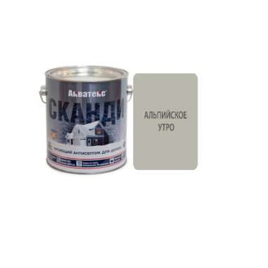 Пропитка по ОСП и дереву Антисептик АКВАТЕКС Сканди Альпийское утро  0,75 л (Рогнеда)