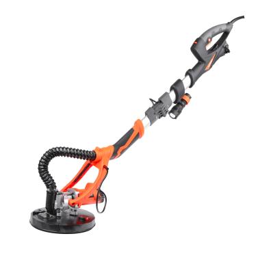 Машина шлифовальная Patriot WS 225 SL Expert, 710Вт, 1700 об/мин, d диска 225 мм, d шлиф.подошвы 215 мм, треугол.подошва 285*285*285 мм, подсветка, кейс (бетон, гипсокартон)