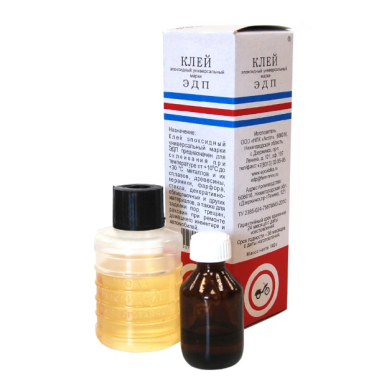 Клей эпоксидный 2-х компонентный ЭДП 140гр.