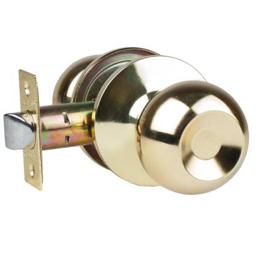 Ручка-защелка TRODOS ЗШ-05 б/ключа,б/фиксатора Золото