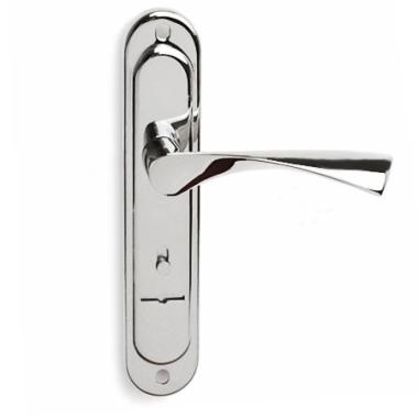 Ручка на планке АПЕКС HP-77.0323-S левая Хром