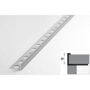 Раскладка наружная алюминиевая ПК 01.2700.01л серебро