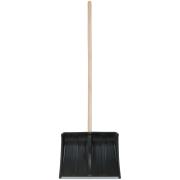 Лопата для уборки снега 495х375x1320мм "Ледо", пластиковая, деревянный черенок, Инструм-Агро