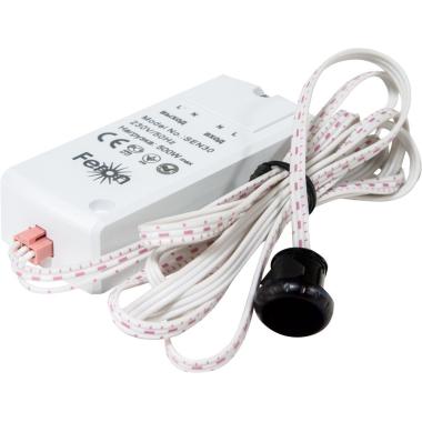 Датчик движения SEN30 500W 5-8см 30° белый с 1.5м кабелем Feron