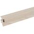 Плинтус 254 Ясень светлый Идеал Комфорт мягкий край 55*22мм 2,2м, (40 шт/уп)