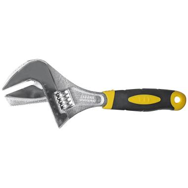 Ключ разводной "Техно" crv, узкие + переставная губки,  200 мм ФИТ