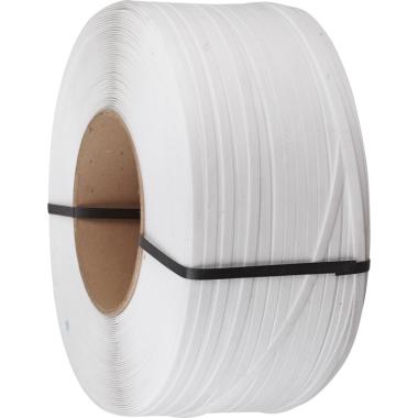 Лента стреппинг 12мм*0,6мм*3000м белая
