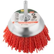 Корщетка-чашка нейлоновая со штифтом 50 мм ФИТ