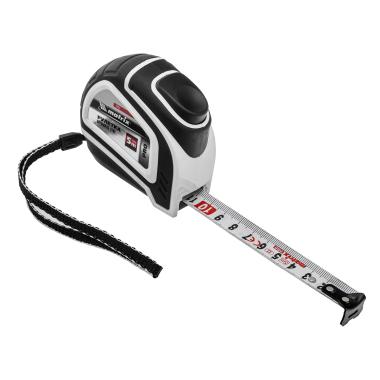 Рулетка 8 м х 25 мм, автостоп, прорезиненная, "Pro", Matrix