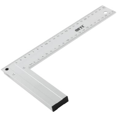 Угольник столярный литой алюминиевый Профи 300 мм ФИТ