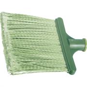 Метла полипропиленовая, 240 х 160 мм, плоская распушенная, без черенка,тулейка 25мм,Сибртех