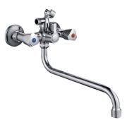 Смеситель для ванны с изливом S-30, 2 рукоятки 096710, Gota Rocio