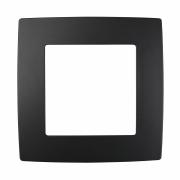 Рамка"ЭРА"серия 12, 1пост универсал.Антрацит