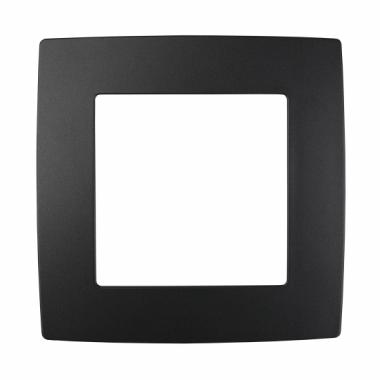 Рамка"ЭРА"серия 12, 1пост универсал.Антрацит