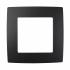 Рамка"ЭРА"серия 12, 1пост универсал.Антрацит