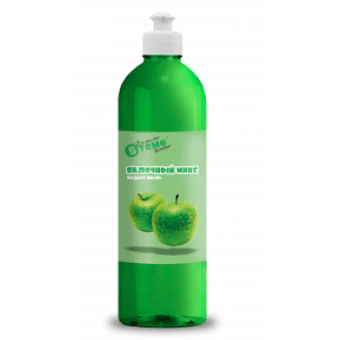 Мыло жидкое (0,5л.ПЭТ с пуш-пул) " Яблочный микс"  "ВТеме"