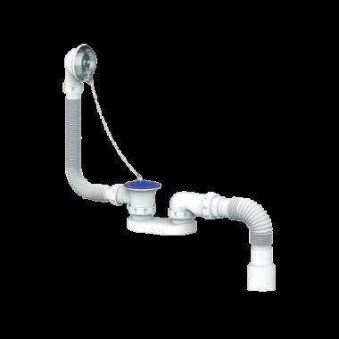 Обвязка на ванну, 1 1/2*40, плоский с гофрой UNIKORN